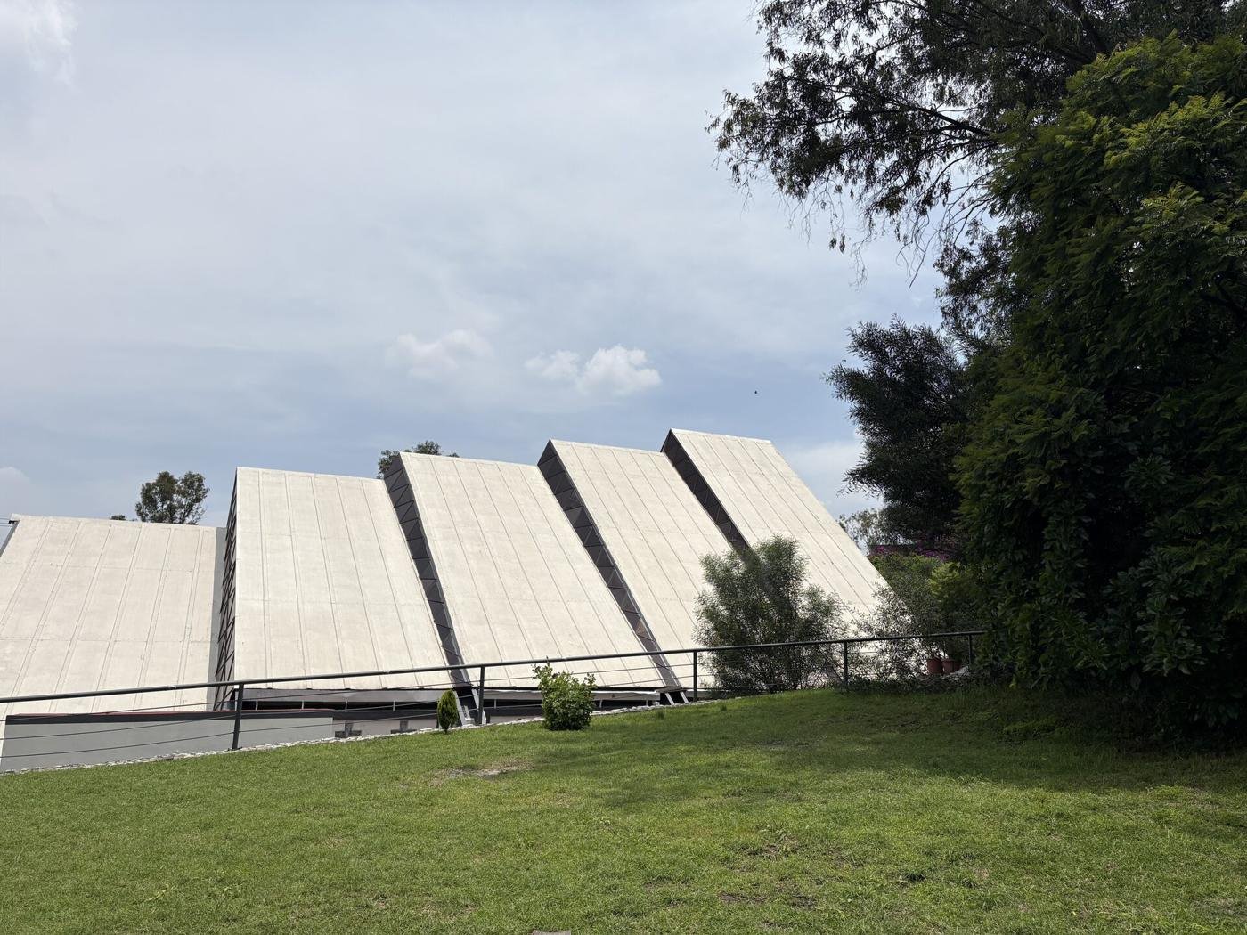 Domo de eventos, otra vista exterior